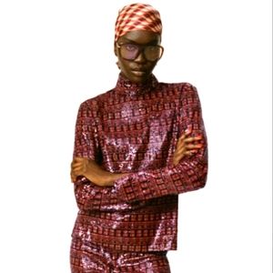 ZARA sequin turtle neck long sleeves top size Small NEW